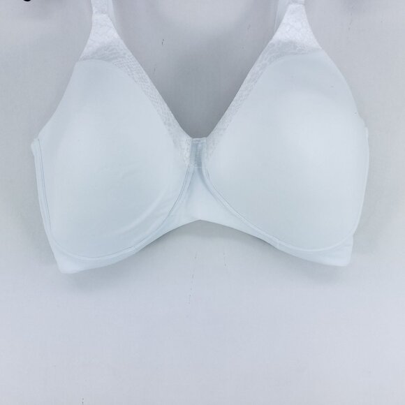 Leading Lady Luxe Side Smoothing Bra Size 44G White Wirefree - Picture 3 of 7